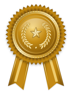 Example ribbon badge