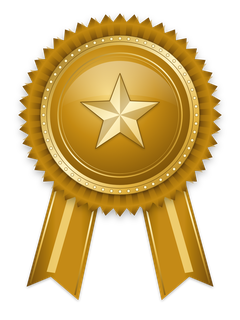 Example ribbon badge